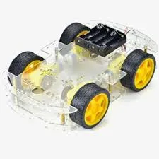 Longer Version of 4WD Double Layer Smart Car Chassis