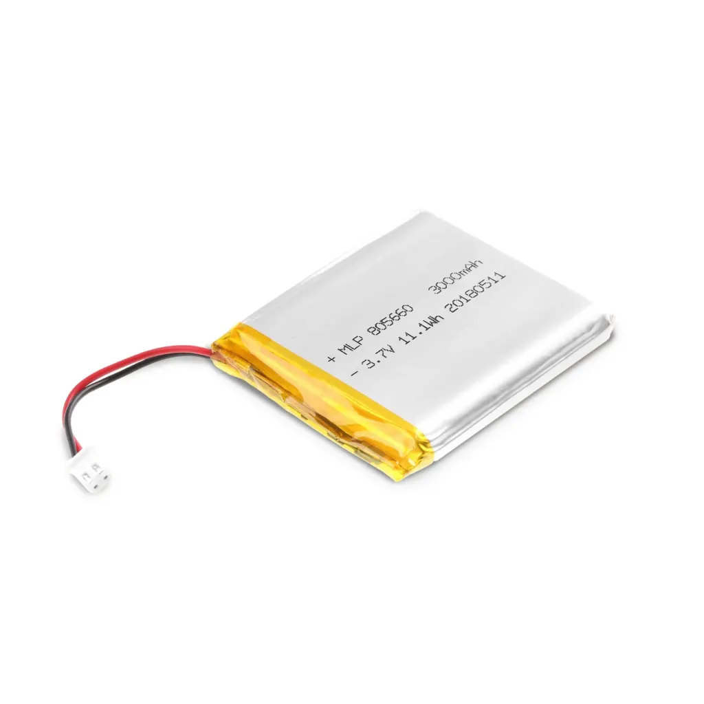3.7V - 3000 mAh Li-Polymer Rechargeable Battery