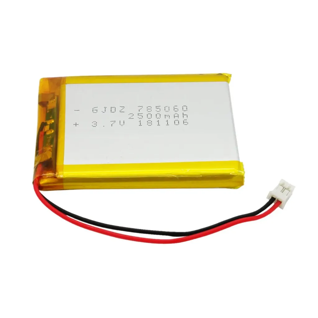 3.7V - 2500mAh Li-Polymer Rechargeable Battery