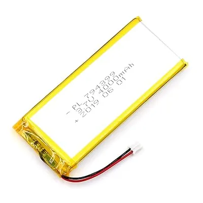 3.7V - 4000mAh Li-Polymer Rechargeable Battery