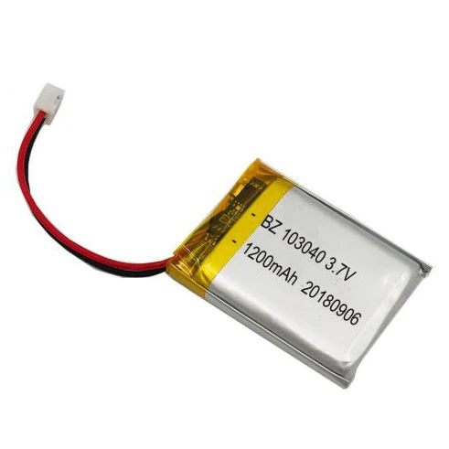 3.7V - 1200mAh Li-Polymer Rechargeable Battery