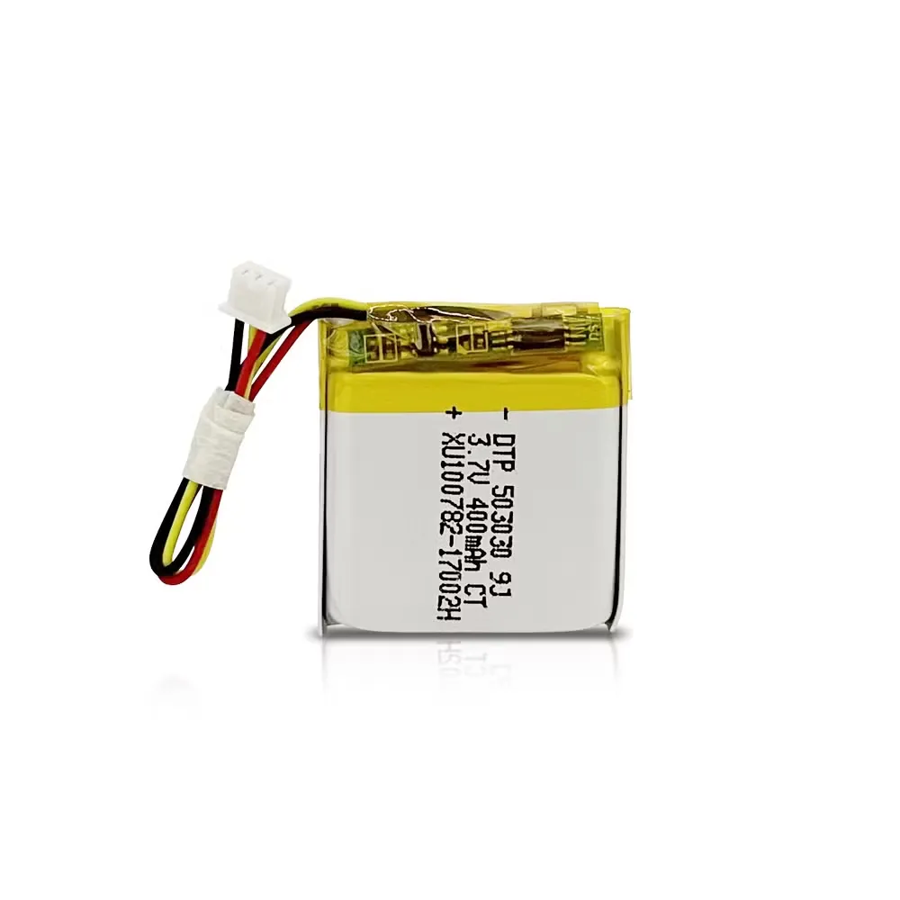 3.7V - 400mAh Li-Polymer Rechargeable Battery