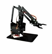 "DIY Kit 4 DOF Black Acrylic Robot Manipulator Mechanical Arm (non-including Servo AA213 and board AA742)"