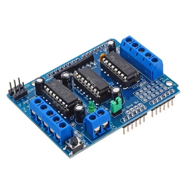 [EB000649] L293D Motor Driver Shield Dual for Arduino Duemilanove, Motor Control Expansion Board