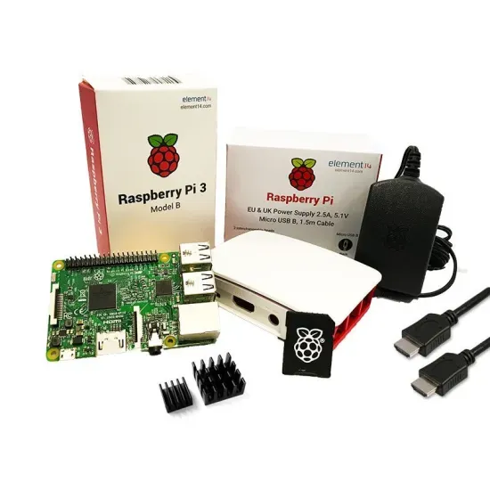[EB000106] Raspberry Pi 3 B Complete Starter Kit V8