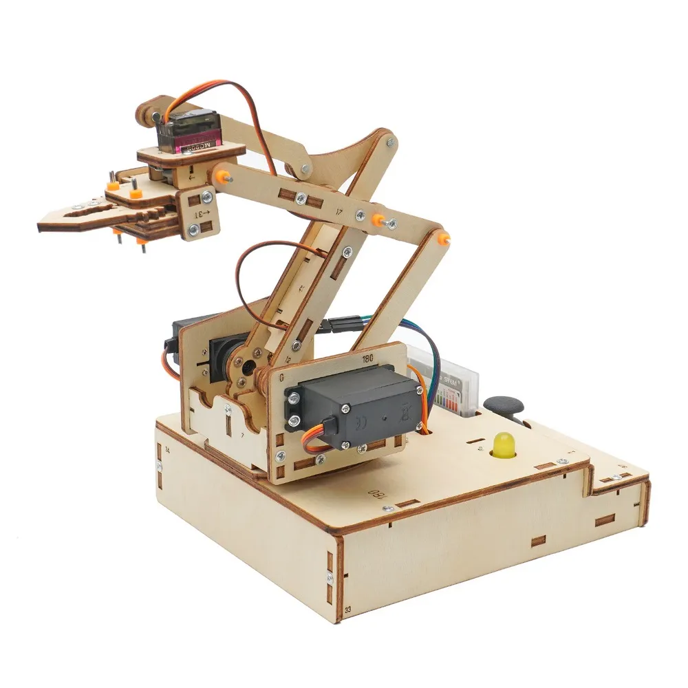 [EB000107] Hello STEM HS-A02 Smart Robot Arm DIY Kit with U+ Program Card