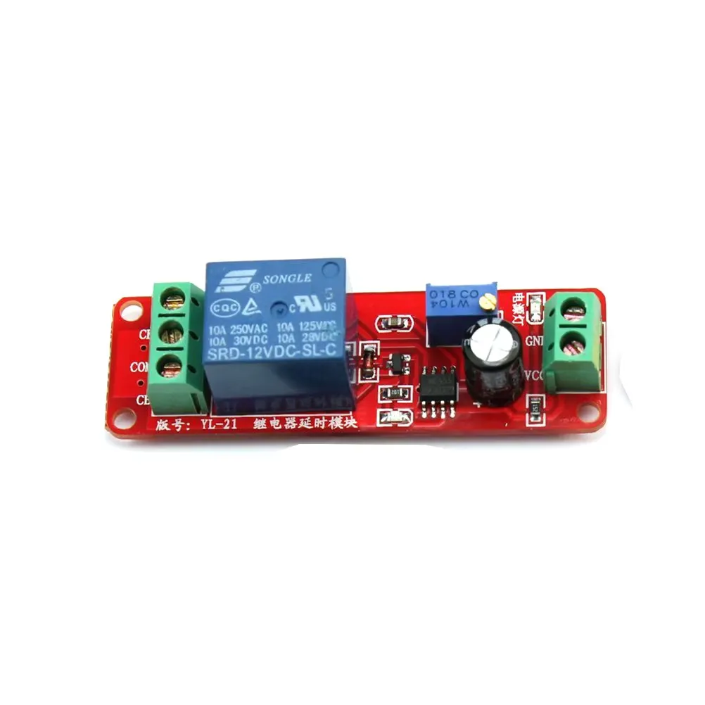 [EB000177] NE555 delay monostable switch module Time delay switch Delay on vehicle electrical delay 12V