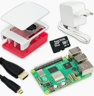 "Raspberry Pi 3 B Complete Starter Kit V8 with USB Adapter+3.5 inch Touch Screen+16GB+Case+Power Supply+GPIO Board + Fan+ Heat Sink EU plug in paper box"