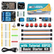 "ESP32  Basic Starter Kit  WIFI IOT Development Board Learning Kit (with Tutorial, Small Plastic Retail Box , Minimize Volume, Save Shipping Fee) Box size:18.4*8.5*4.5CM"