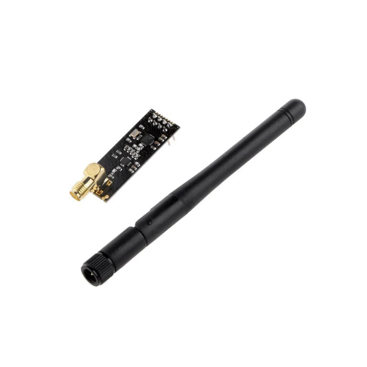 [EB000542] NRF24L01+PA+LNA Wireless Transceiver RF Transceiver Module with SMA Antenna 2.4G 1100M Compatible for Arduino Raspberry Pi