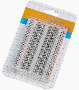 Transparent 400 Points Soldless Breadboard