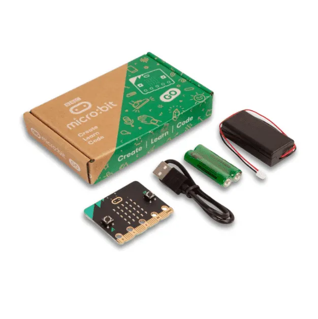 [EB000314] Original Micro:Bit V2.2 Go Kit with  Battery（Module Random Color）