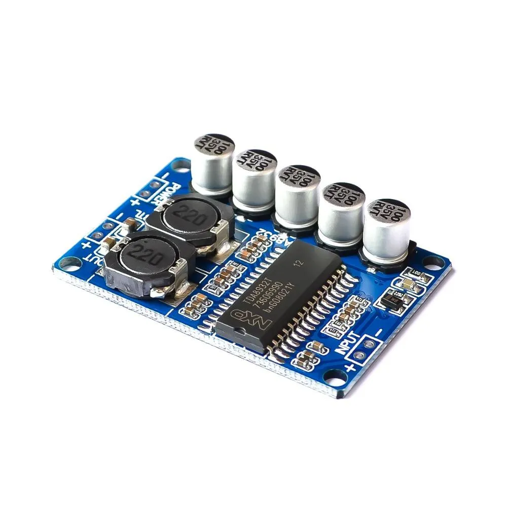 [EB000258] TDA8932 Digital Power Amplifier Board 35W Mono High-Power TDA8932 Low Power Consumption
