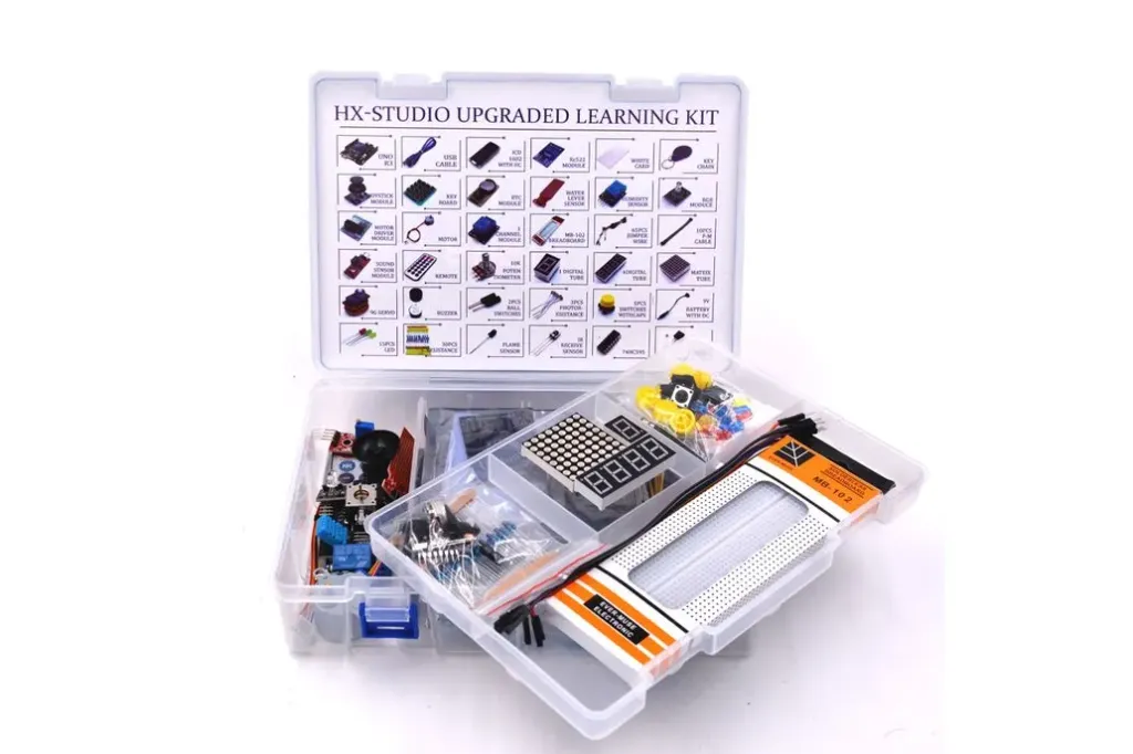[EB000324] UNO R3 Super Starter Kit, RFID Learning Suite AE037（with Tutorial+with Battery+Plastic Case）