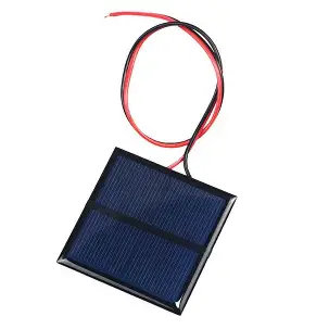 [EB000239] 1V 500MA Glue Drop Solar Panel with Cable 15CM