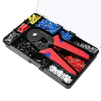 [EB000245] 1900PCS E0508-E6012 Crimping Terminal Kit with 6-4A Pliers