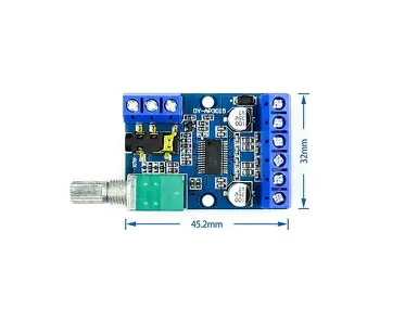 [EB000272] 30Wx2 High-Power Stereo Digital Amplifier Board 12V/24V Power Supply DY-AP3015