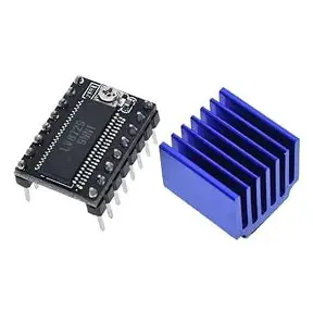 LV8729 Stepper Motor Driver 4-layer Substrate Ultra Quiet Driver LV8729 Driver Support 6V-36V with Heatsink