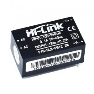 [EB000333] HLK-5M12 AC-DC Power Supply Module 220v to 12v