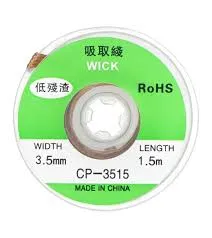 CP-3515 Soldering Desoldering Wire Solder Wick Width 3.5mm Length 1.5m MOQ10