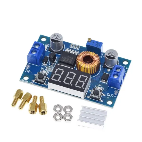 DC-DC XL4015 Adjustable Step-down Module 4~38V 5A 96% High Efficiency