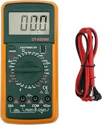 DT9205M Digital Multimeter Voltmeter Ohmmeter Ammeter Capacitance Tester