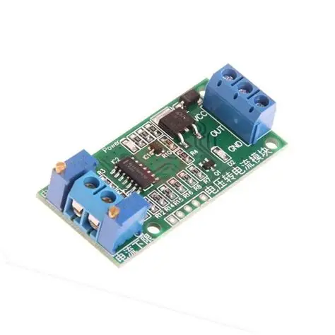 Voltage to Current Module 0-10V to 4-20mA Current Transmitter Signal Converter Module