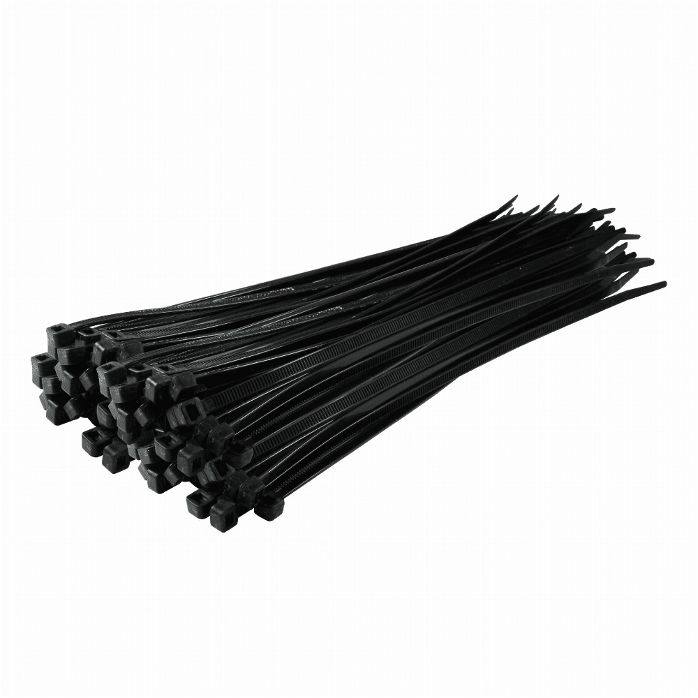 High Quality Black Zip Ties Self-locking Nylon Cable 3*100mm800pcs/bag