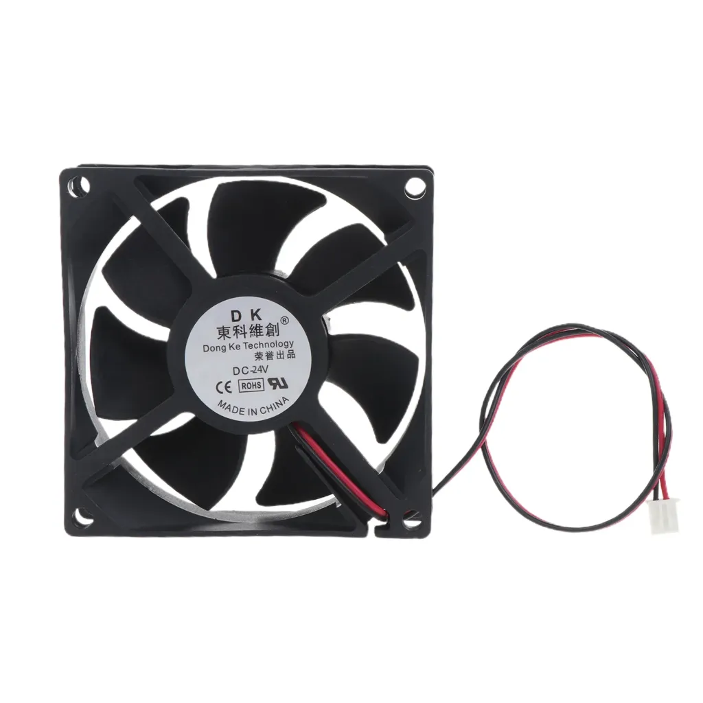 [EB000308] D80SH-12 802S 12V 0*18A Cooling Fan with XH2.54MM Cable 30CM