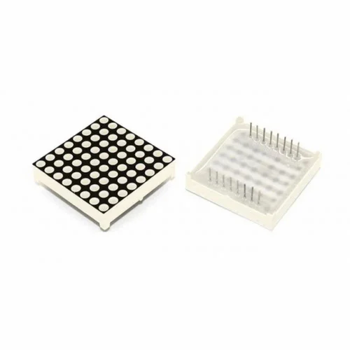 [EB000447] 8x8 Red 64 LED Dot Matrix Displays 3mm CC（80mcd Size：32*32mm）