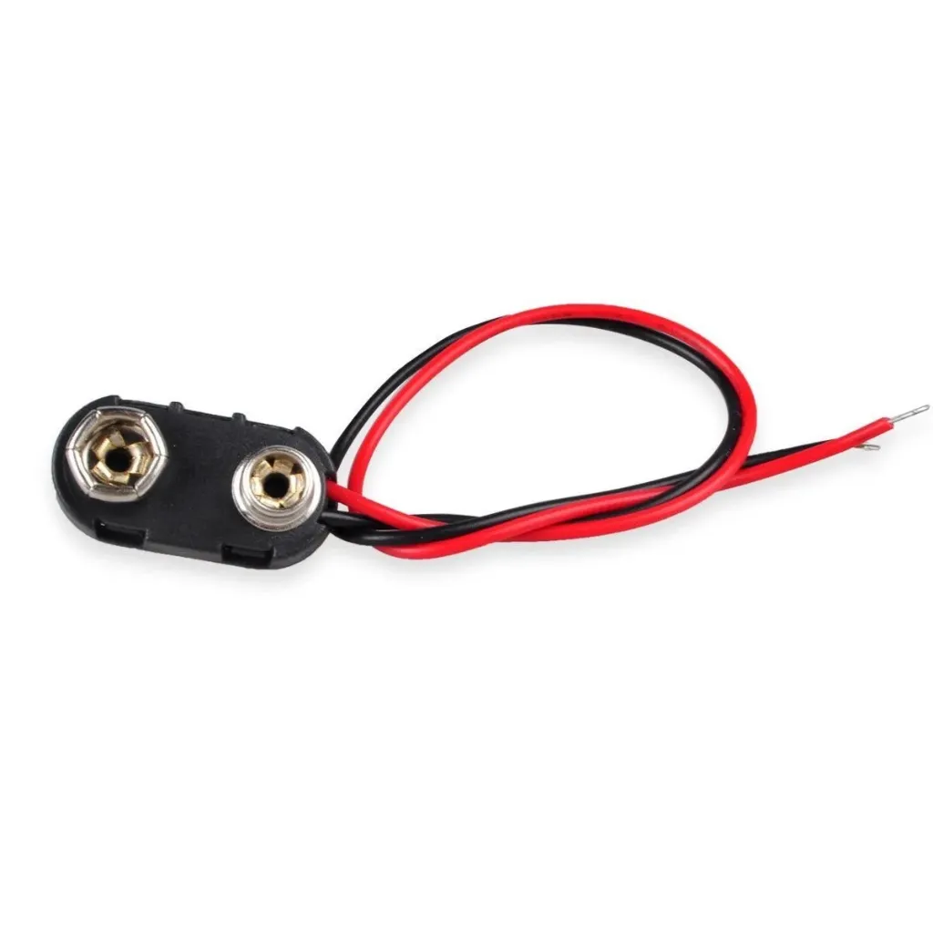 [EB000461] 9V Battery Connector length：10cm