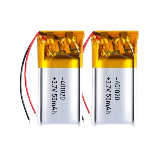 [EB000515] 501015 55MAH 3.7V Lithium Rechargeable Battery Size: 5*10*15MM