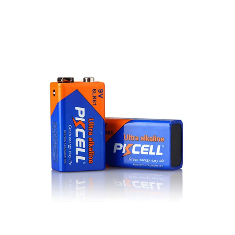 [EB000514] PKCELL 6LR61 9V High Quality Square Alkaline Battery