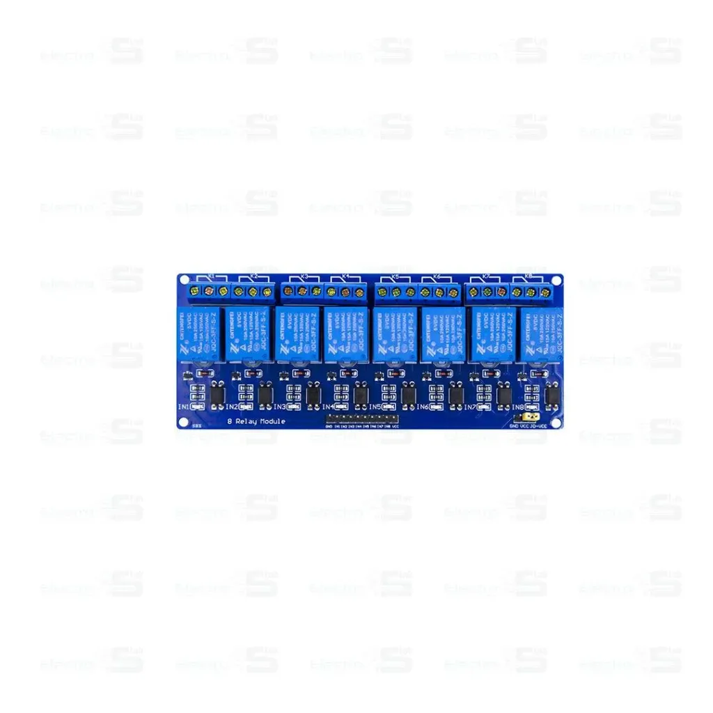 8 Channel Low Level Relay Module with light coupling DC 5V