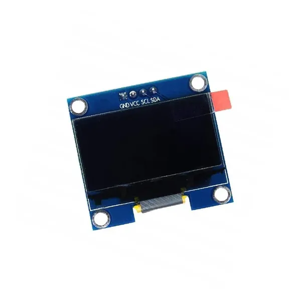 0.96" Inch I2C IIC Blue OLED LCD Module 4pin (with VCC GND) SSD1306 Chip