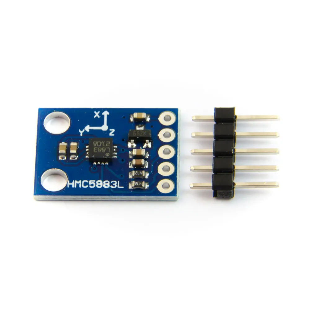 Unsoldered GY-273 HMC5883L 3 Axis Module Magnetic Field Sensor（China Chip QMC8553P）