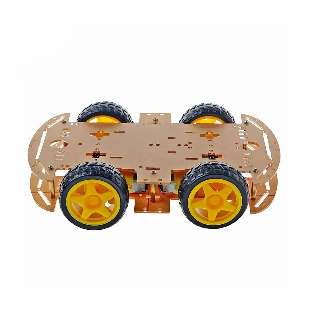 [EB000495] Longer Version of 4WD Double Layer Smart Car Chassis